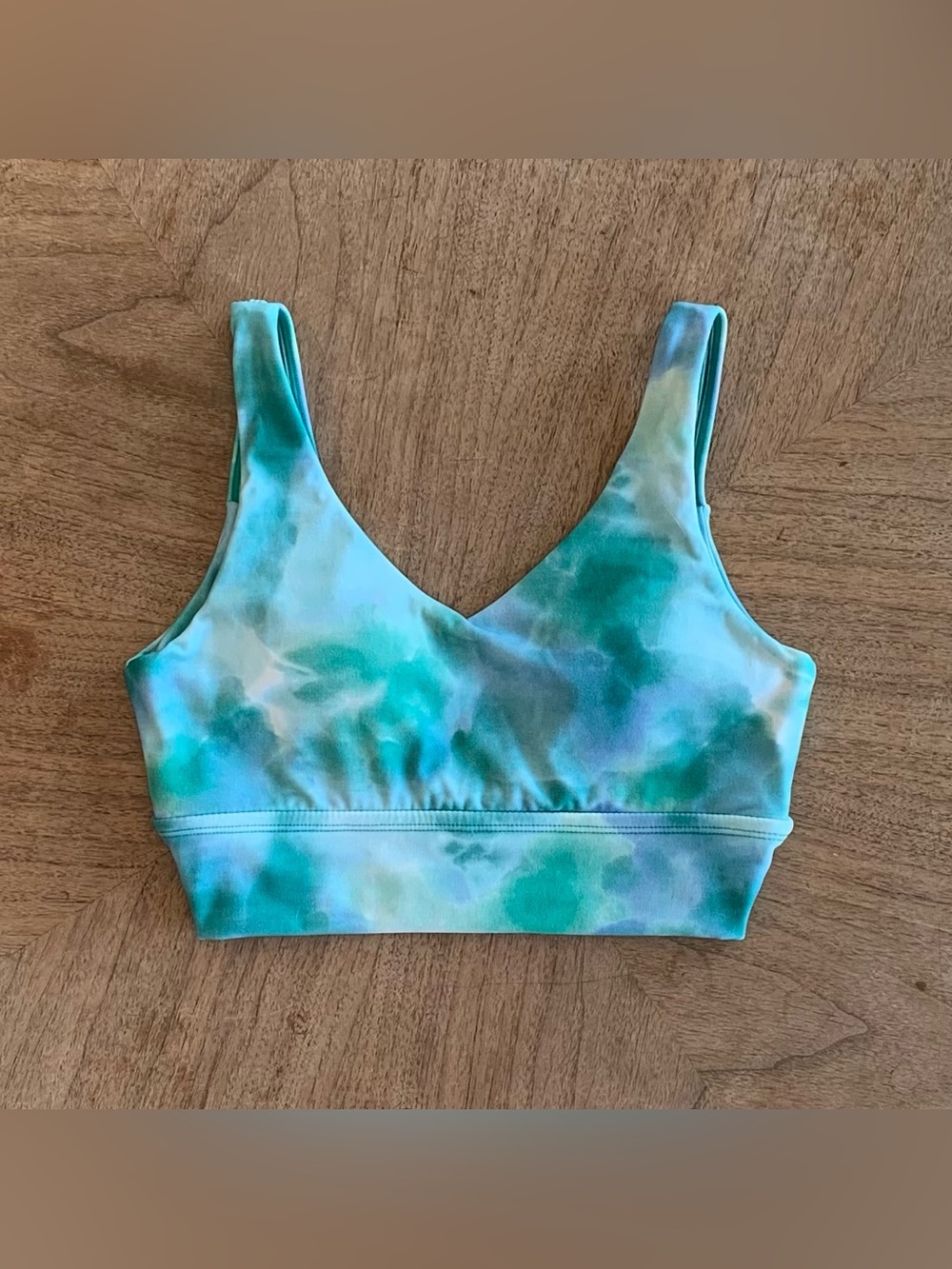BuffBunny Green Swirl Monarch Bra